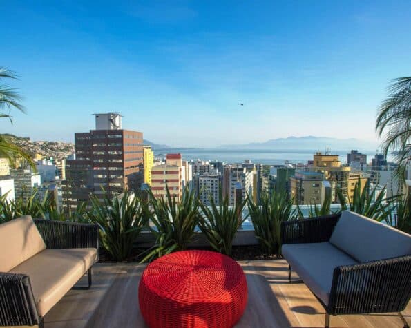 Estúdio para alugar, 1 quarto, Piscina, Centro, Florianópolis, SC.