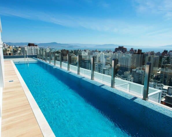 Estúdio para alugar, 1 quarto, Piscina, Centro, Florianópolis, SC.