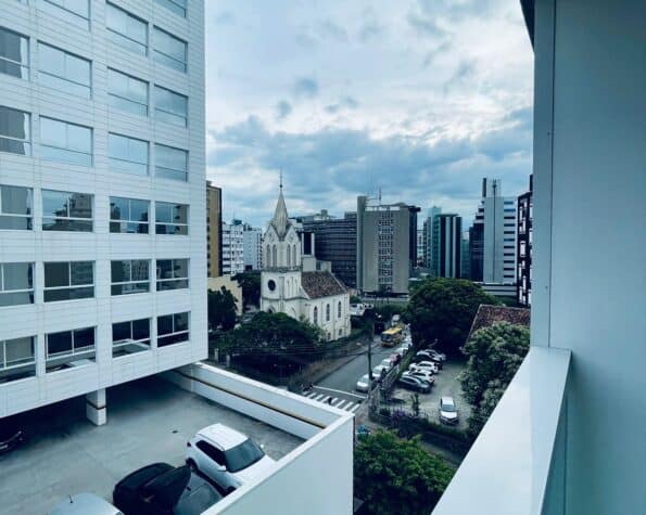 Estúdio para alugar, 1 quarto, Piscina, Centro, Florianópolis, SC.