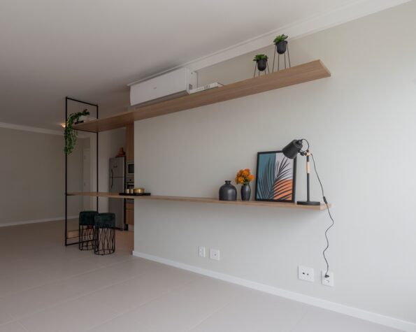 Apartamento para locação, semimobiliado, Campinas, São José, SC.